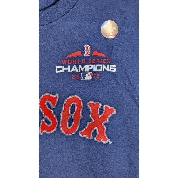 Majestic #50 Mookie Betts Boston Red Sox T-Shirt – Men’s Large 18 World Series - Picture 8 of 13